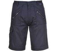 Action Work Shorts multi pockets Elasticated waist Portwest S889
