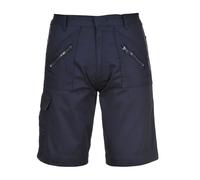 Portwest S889 Action Shorts Cargo Kingsmill Polycotton Multi Pocket Navy
