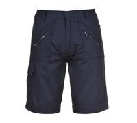 Portwest S889 Action Shorts Multiple Pockets Durable Cargo Work Pants - Navy