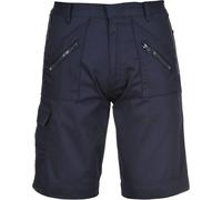 Portwest S889 Elasticated Action Workwear Safety Shorts Drawstring Waist