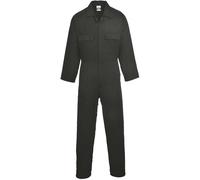 Portwest S998 Euro Cotton Boilersuit Black M 31"