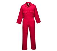 Portwest S999 Men's Work Overalls - Protective Polycotton Coveralls Durable Workwear Boiler Suit for Mechanics Warehouse Garages DIY Bottle Green, 3X-Large