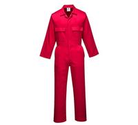 Portwest S999 Euro Overalls - Men's Work Overalls, Red, Large