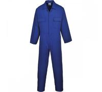 Portwest S999 Euro Work Boilersuit Royal Size: S Colour: Royal, Size: S 31"