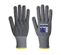 Portwest A640 Cut Resistant Sabre-Dot Glove Grey, Medium