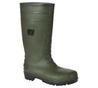 Portwest Safety Wellington 44/10 Green Size: 10 Colour: Green, Size: 1 10