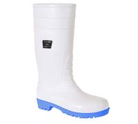 Portwest Total S5 Safety Wellington Boots White Size 13