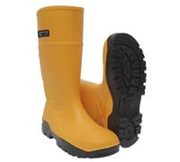 Portwest PU Safety Wellington Boots Yellow Size 7