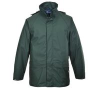 Portwest Sealtex Waterproof Rain Jacket Classic Workwear Hooded Cagoul Rain Coat