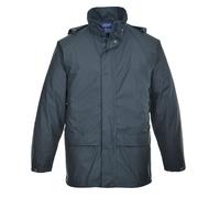 Portwest Sealtex Waterproof Rain Jacket Classic Workwear Hooded Cagoul Rain Coat