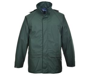 Portwest Sealtex Waterproof Rain Jacket Classic Workwear Hooded Cagoul Rain Coat