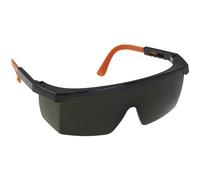 Portwest Shade 5 Welding Safety Glasses Black Bottle Green