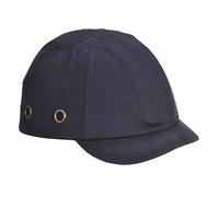 Portwest Short Peak Bump Cap, Size: One Size, Colour: Navy, PW89NAR