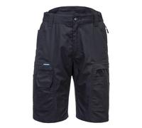 Portwest KX3 Ripstop Shorts Black Waist: 34" Colour: Black, Waist 34"