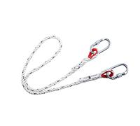 Portwest Single Rope Restraint Lanyard, Size: One Size, Colour: White, FP24WHR