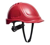 Portwest - Site Safety Workwear Endurance Visor Helmet Red Regular