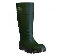 Portwest Size 10.5 FD90 - Green PU Non Safety Wellington O4 CI FO Opti