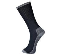 Portwest SK33 Work Sock (3 Pack) Padded Soles Cushioned Heel 9 Gauge Liner