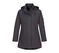 Portwest Softshell Womens Waterproof Jacket Ladies Longer Length Raincoat jacket