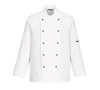 Portwest Somerset Chefs Jacket L/S XL White