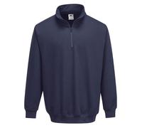 Portwest Sorrento Sweatshirt Jumper 1/4 Zip Neck Casual Safety Work Wear - B309