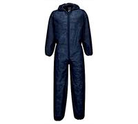 Portwest Coverall PP 40g (120pcs) Navy Size: XL Colour: Navy, Size: XL XL