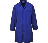 Portwest Standard Lab Coat Royal Blue XL