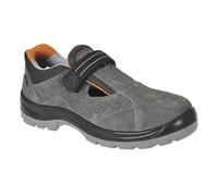Portwest Steelite Obra S1 Safety Sandals Grey Size 4