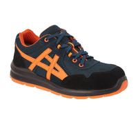 Portwest Steel Leather and Textile Trainer S1 FO SR Breathable Protective FT50