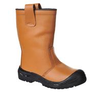 Portwest Steel Leather Rigger Boot S3 SR Protective FW29