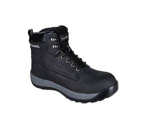 Portwest Steel Nubuck Leather Mid Boot S3 HRO Lightweight Breathable FW32