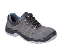 Portwest Steel Suede Leather Low Shoe S1P SRC Protective FW02
