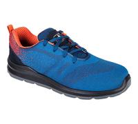 Portwest Steelite Aire Steel Toe Cap Trainers Blue / Orange Size 5