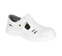 Portwest Steelite Ebro Safety Sandal S1 ESD FO SR Class 3 Work Footwear Size 12