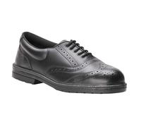 PORTWEST Steelite Executive Brogue S1P Black Breathable Padded FW46