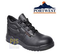 Portwest Steelite S1P Protector Safety Boots Black Size 9