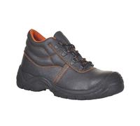 Portwest S3 Kumo Scuff Cap Steel Toe Safety Boots Black Size 3