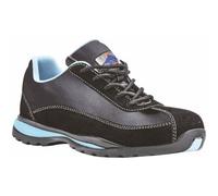 Portwest Steelite Ladies Safety Trainer Black/blue
