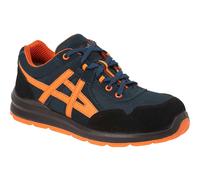 Portwest Steelite Mersey Safety Trainers Blue / Orange Size 10.5
