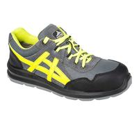 Portwest Steelite Mersey Safety Trainers Grey / Yellow Size 4