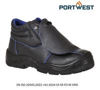 PORTWEST Steelite Metatarsal Welder Safety Work Boot S3 HRO Flame Resistant Size