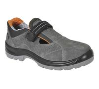 Portwest Steelite Obra S1 Safety Sandals Grey Size 6.5