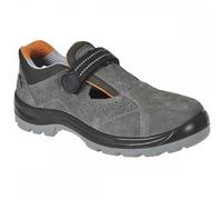 Portwest Steelite Obra Sandal Grey Size: UK4 Colour: Grey, Shoe Size: UK4 - EU37 - US5