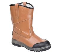 Portwest Steelite Rigger Boot Pro S3 CI, Size: 48, Colour: Tan, FT13TAR48
