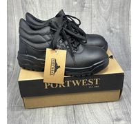 Portwest Steelite Protector Chukka Safety Boots Steel Toe Size UK 6 S1P FW10