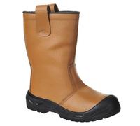 Portwest Steelite Rigger Safety Boot Scuff Cap Tan