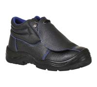 Portwest Steelite Safety Boots with Metatarsal Protection Black / Blue Size 6.5