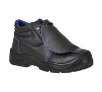 Portwest Steelite Safety Boots with Metatarsal Protection Black / Blue Size 6.5