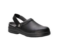 Clean Room Microfibre Safety Clog SB Steel Toe Cap Vegan Friendly - FW8