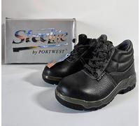 Portwest Steelite Safety Protector Boots, Steel Toe & Midsole, Size UK 6, EU 39